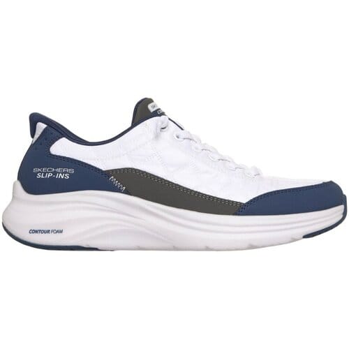 Skechers Slip-ins Cozy Fit dames sneakers blauw wit