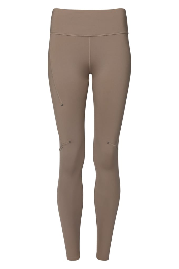 On Performance Tights 2 W Cinder Maat: M | Slipjes Outlet | Dames | Beige