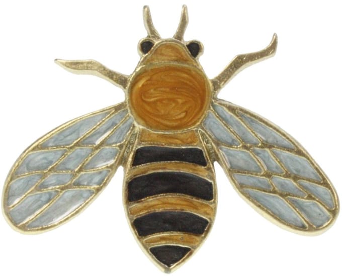 Deurknop Hommel – Zwart/Goudkleur – 6×4×6 cm – Stijlvol & Decoratief