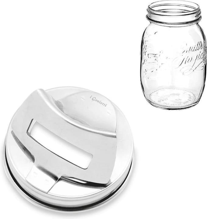 HappyTappi Deksel - Roestvrijstaal - Flesopener + Pot 500 ml