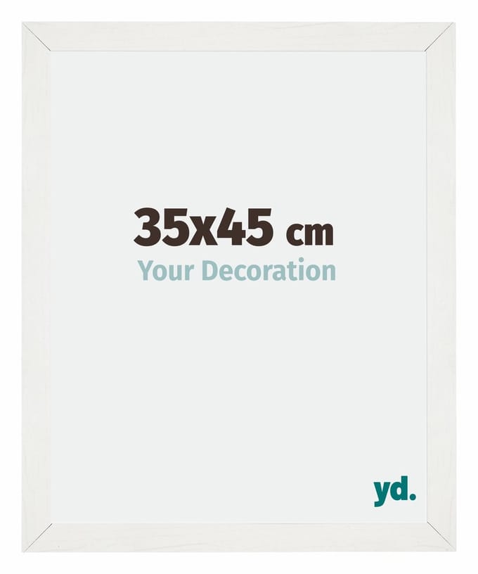 Your Decoration - Fotolijst 35x45 cm - MDF - Wit Geveegd - Mura