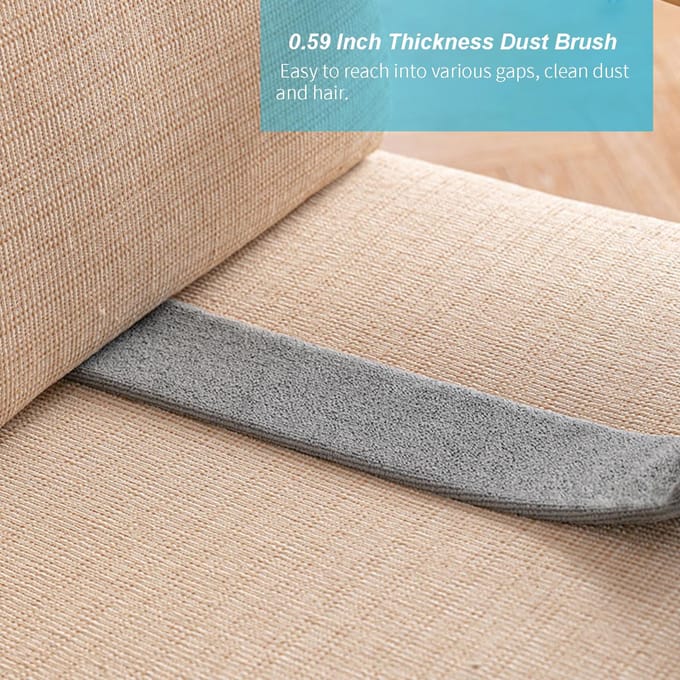 Microvezelstofborstel Gap Stofreinigingsartefact Wasbare microvezelstofdoek Buigbaar Uitschuifbaar Gap Type 1 gray