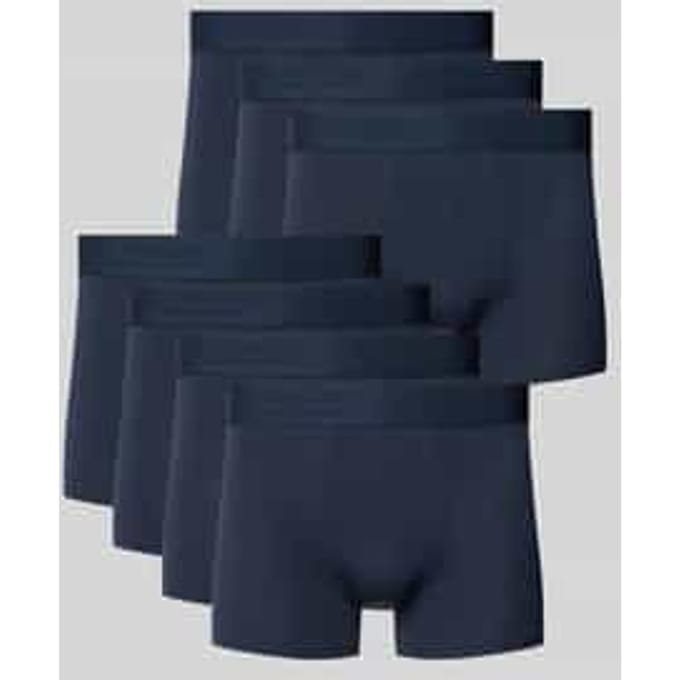 Slim fit trunks met logodetail in set van 7