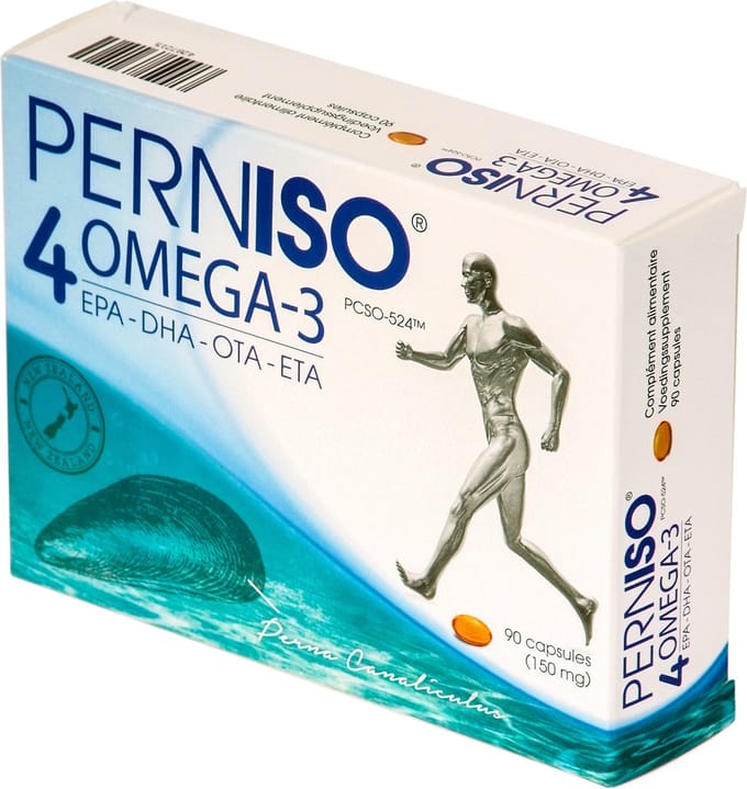 Perniso PCSO-524, groenlipmossel, 4 x Omega 3 + 60caps