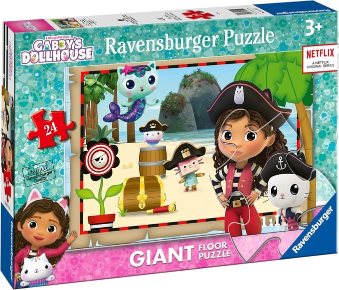 Ravensburger - Gigant Koci Domek Gabi - 24 Elementen - Kinderpuzzel - Antireflectie