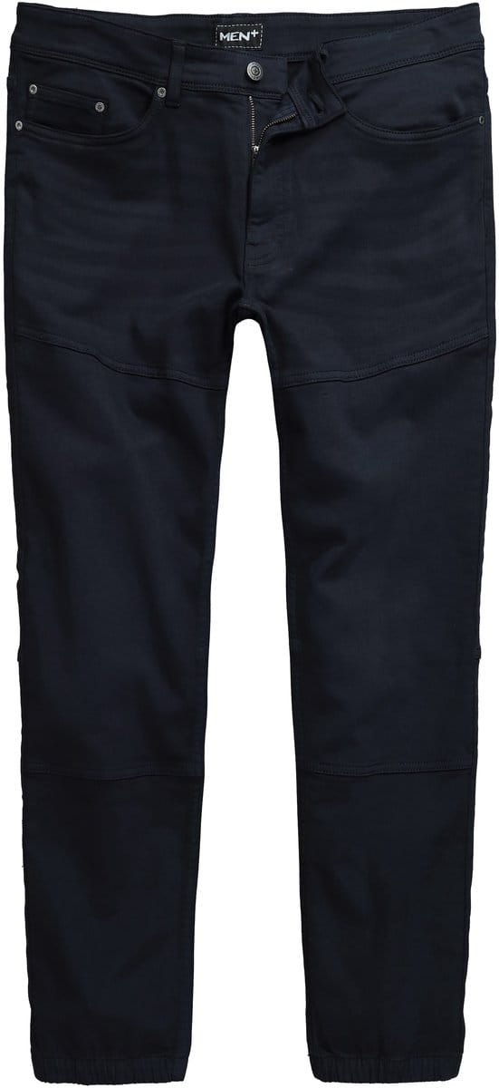 Men Plus - Heren - Broek FLEXLASTIC® Straight Fit 5-pocket - Navy blauw - Maat 29