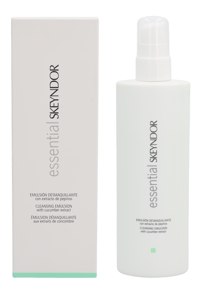 Skeyndor Essential Cleansing Emulsion Wth Cucumber Extract 250ml.