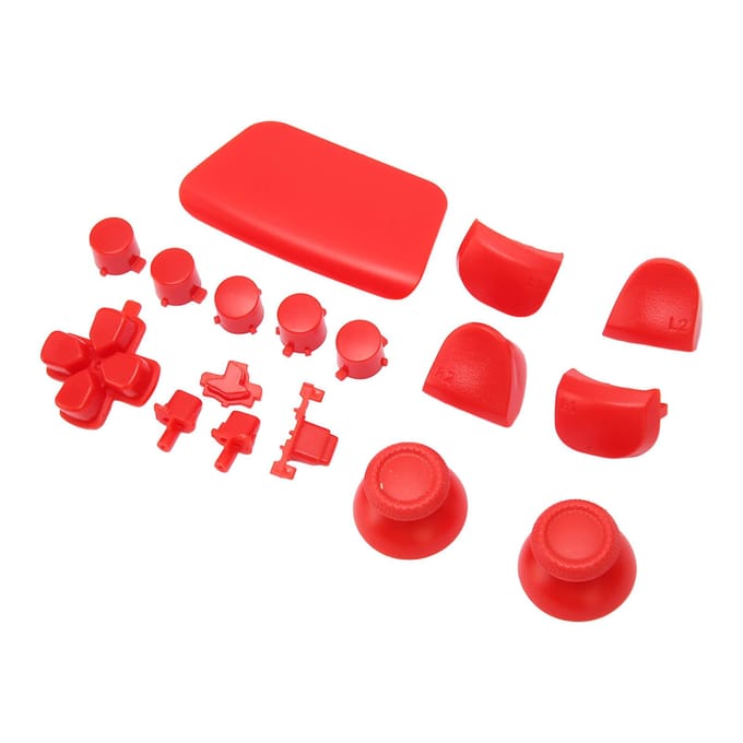 16 stuks Game Controller Vervangende Knoppen voor PS5 Gamepad Vervangende Thumbstick Trigger Knoppen voor PS5 Controller