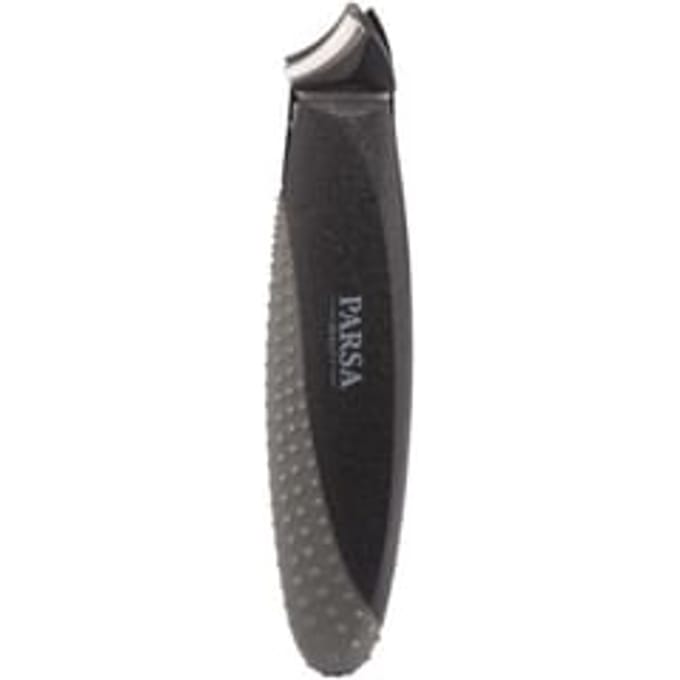 PARSA Beauty - Stainless Steel Toenail Clipper Black & Grey
