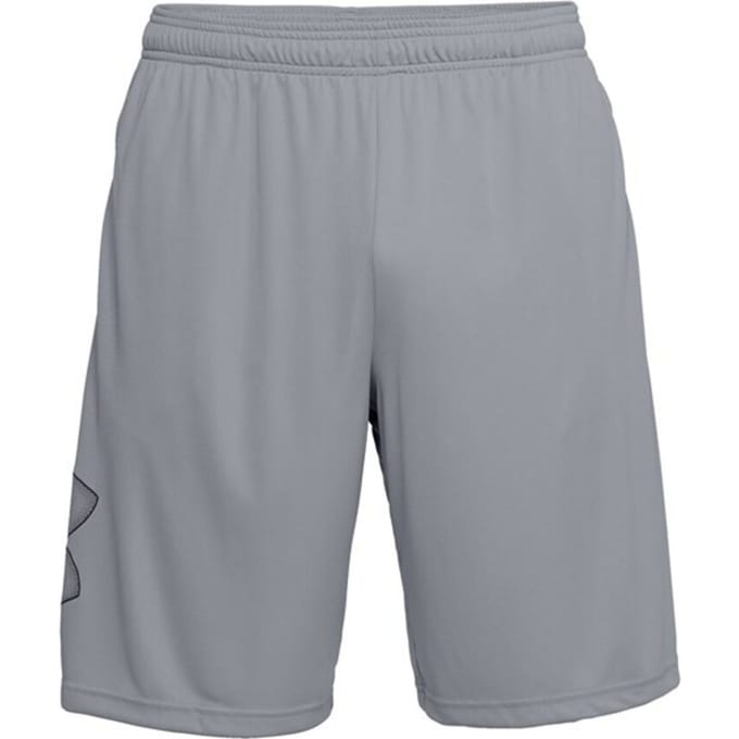 Under Armour Heren-Tech Shorts (Staal Grijs/Zwart)