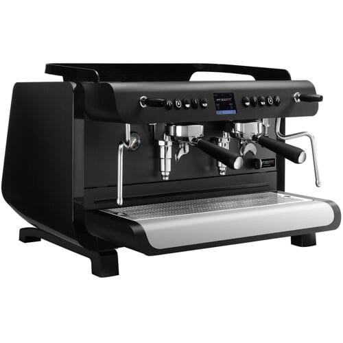GGM Gastro Siebträgermaschine - 2 Gruppig - Multiboiler - Touch - Preinfusiuonssystem - Schwarz