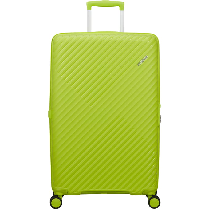 American Tourister Koffer - Diablast 4 wiel spinner L 78/31 uitbreidbaar - TSA lock - 98 l - Hyper Lime