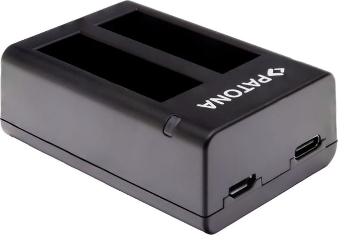 Patona Dual USB lader voor Insta360 Ace / Ace Pro