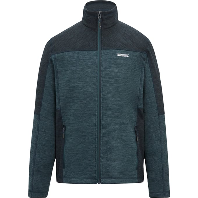 Regatta Heren Highton Fleece Midlayer met volledige rits (Nachthemel/Navy)