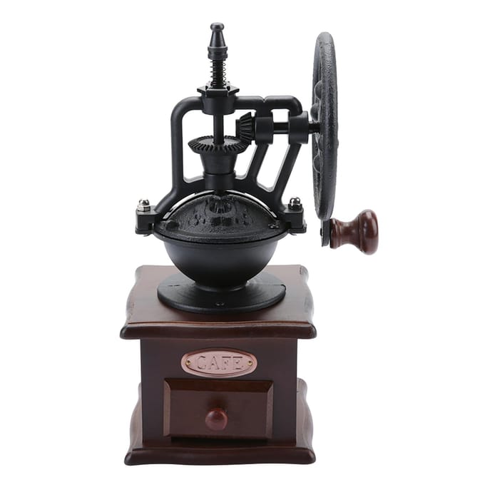 Handmatige Koffiebonenmolen Handmolen Peper Specerij Huis-Maalmachine black