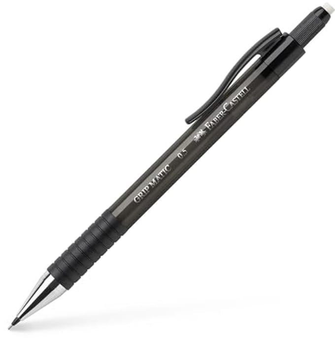 Vulpotlood Grip Matic - Zwart - 0,5 mm voor Precise Schrijven en Tekenen