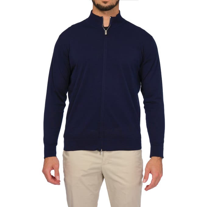Filintrama - Full Zip FZ0ML CR14R 890 BLUE