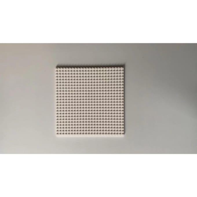 MOC 1 PCS 24x24 Double Face Sol Construisant Blocs Composants Kit Maison Briques Castile Assembler FAITES-LE-