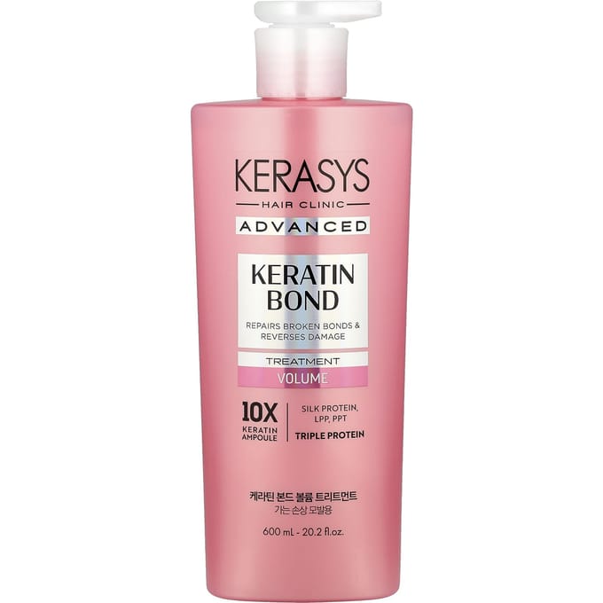 Geavanceerde Keratine Bond Behandeling Volume 600ml (20.2fl oz) pink
