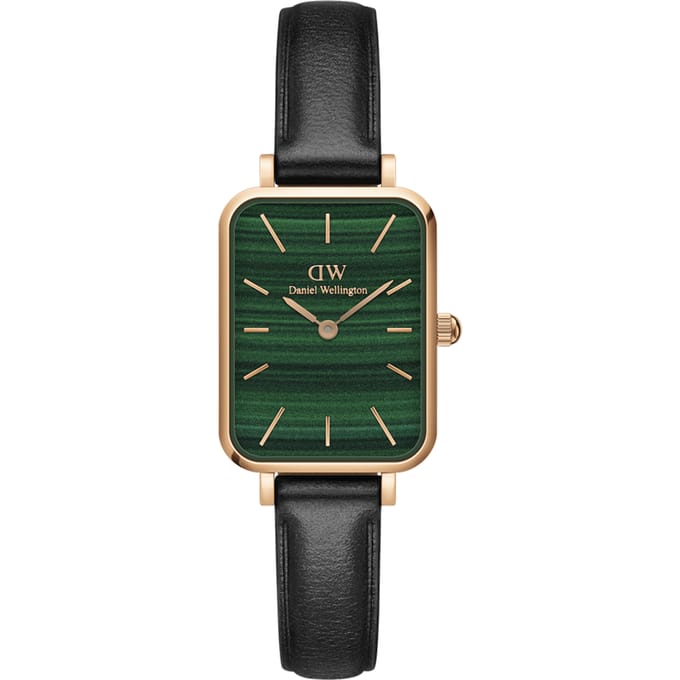 Daniel Wellington DW Watch Quadro Pressed Sheffield Green Rose Gold 20x26mm