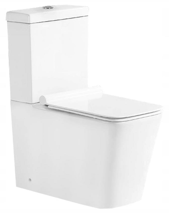 Mexen Cube compact wc met softclose zitting, wit - 31014000