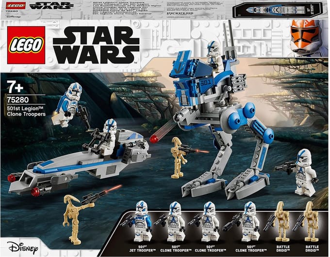 LEGO Star Wars 501st Legion Clone Troopers 75280