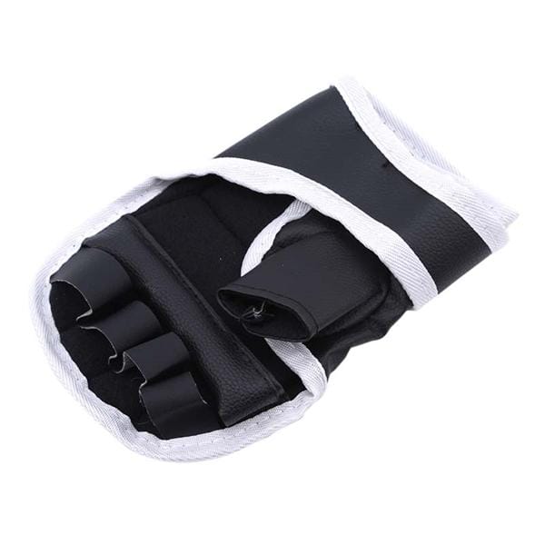 Bokshandschoenen Trainingsbokshandschoenen Volwassenen Sanda Handschoenen Muay Thai black