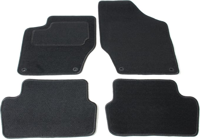 Automatten voor Peugeot 308 T7 (2007-2013) - 4-delig - Naaldvilt