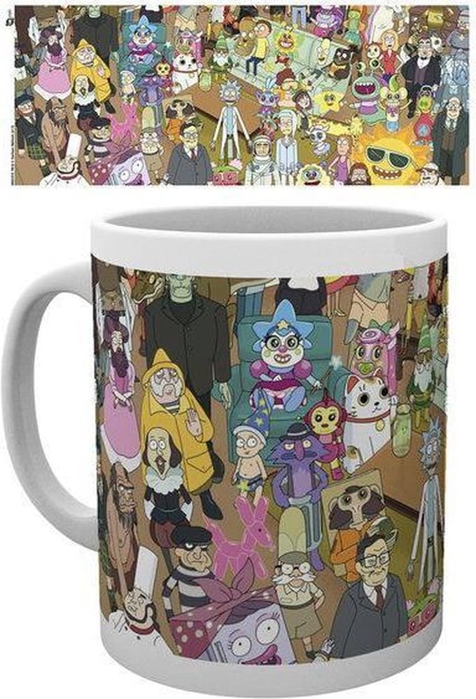 Rick and Morty Characters Mok