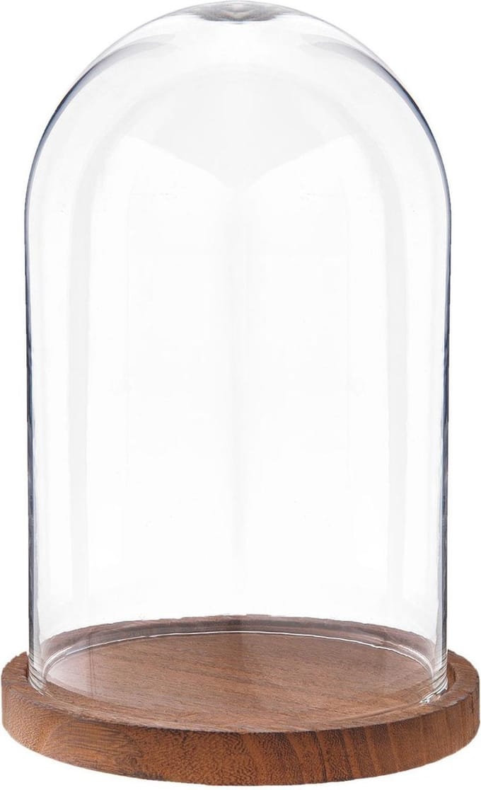 Clayre & Eef Stolp Ø 17x25 cm Transparant Glas