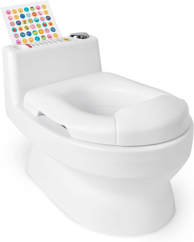 Potty Trainer - Potje Stoel - Zindelijkheidstraining Kind - Met Spoelgeluiden - N.v.t. - Wit