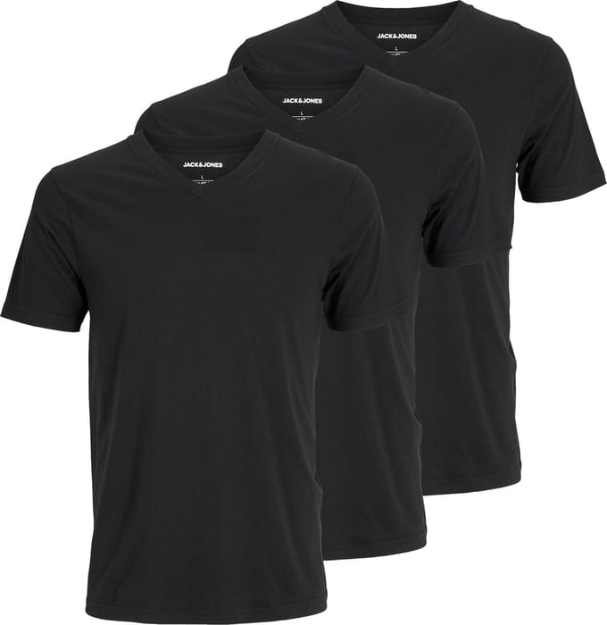 Jack & Jones T-shirts 3-pack Effen T-shirts