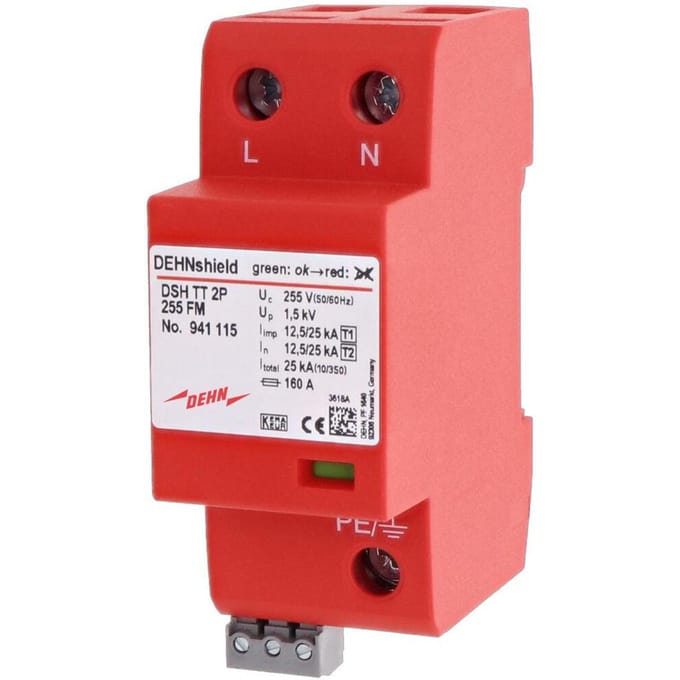 Dehn Gecombineerd Afscherming Type 1+2 Eenfase TT - 941115