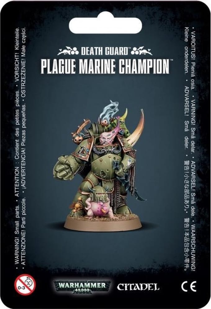 Warhammer 40.000 - Death Guard: Plague Marine Champion