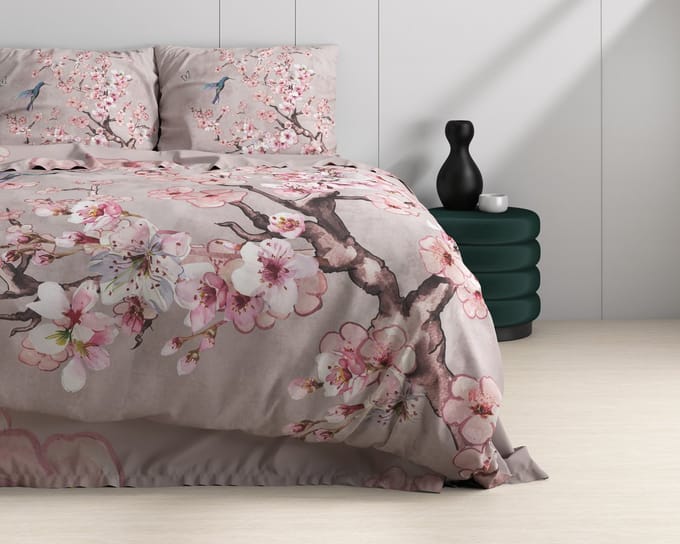 Dreamhouse dekbedovertrek - Blossy Pink - 240x200/220 cm