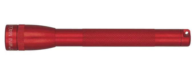 MagLite USA Mini AAA - Zaklamp - 125 mm - Rood