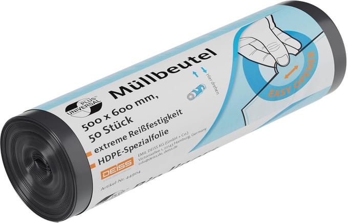 Afvalzakken Universeel Plus 30 Liter - Duurzaam en Scheurbestendig