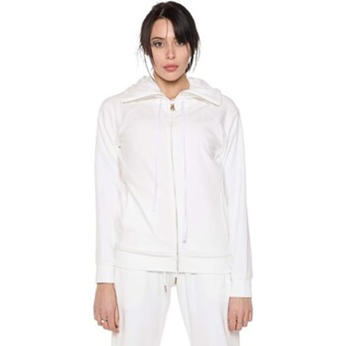 Capuchon sweaters Leone 1947 Woman Hoody Full Zip Relaxed