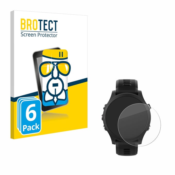 Screenprotector 6 Stuks voor Garmin Forerunner 935 Beschermglas transparant