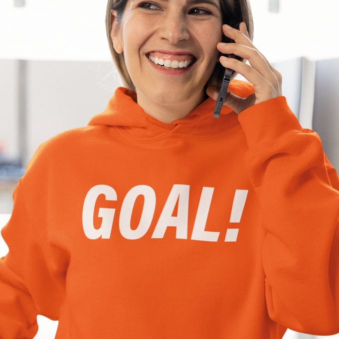 Oranje EK Hoodie GOAL! MAAT XL