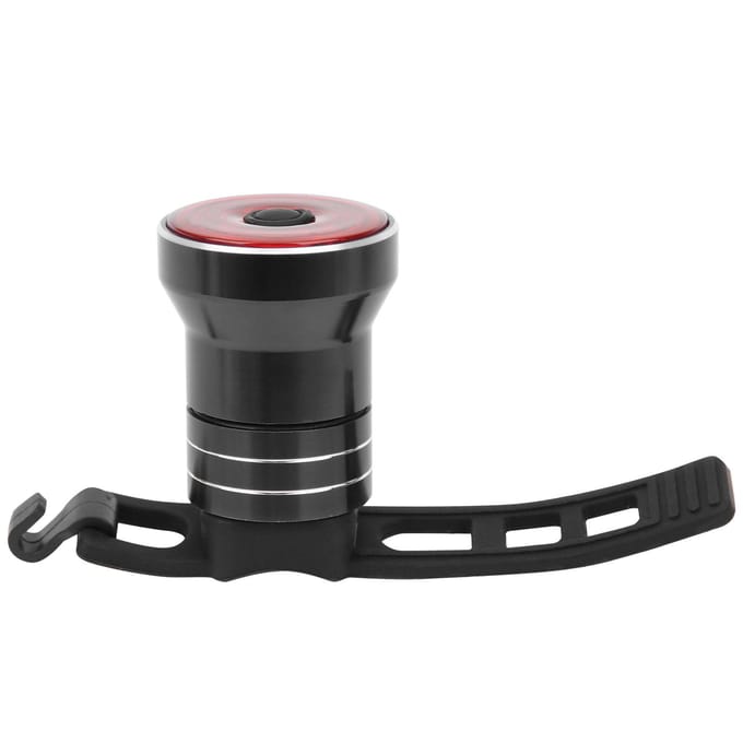 ZTTO Lumière de freinage pour vélo Étanche LED Feu arrière Rechargeable par USB Feu arrière de cyclisme Noir noir