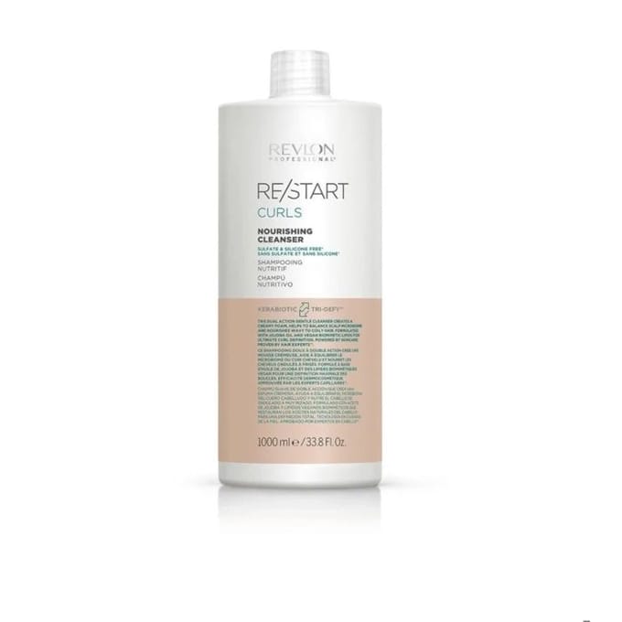 Revlon Professional Curls Nourishing Cleanser Hydraterende shampoo Dames 1000 ml