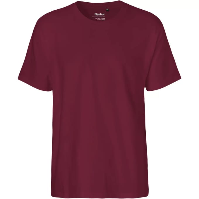 Neutral Men´s Classic T-Shirt NE60001 - Bordeaux - M