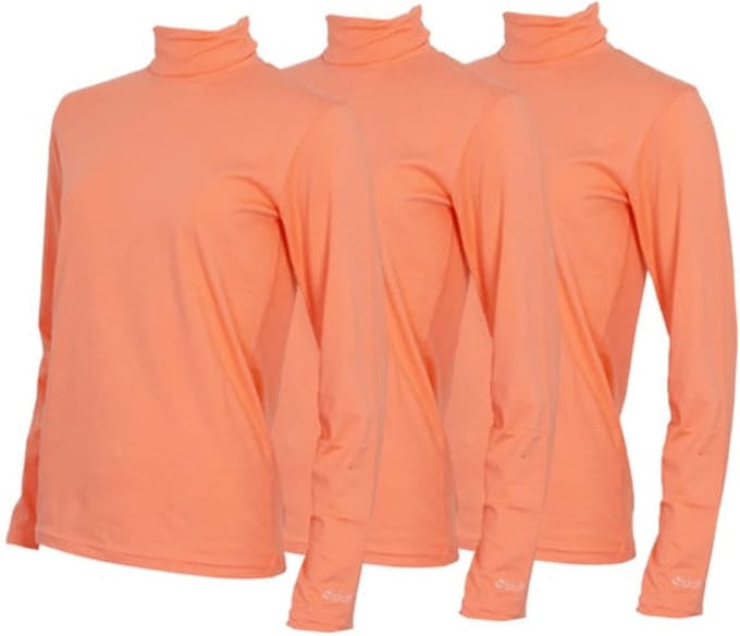 3-Pack Campri - Skipully - Wintersportpully - Dames - Salmon (1367) - maat L