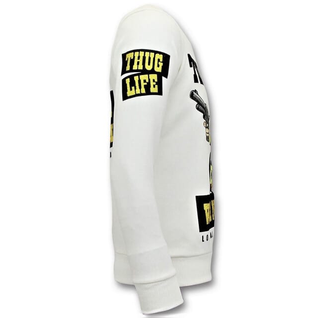 Local Fanatic Rhinestones sweater the chief wanted trui