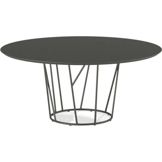 Fast Wild Tafel rond - metaalgrijs