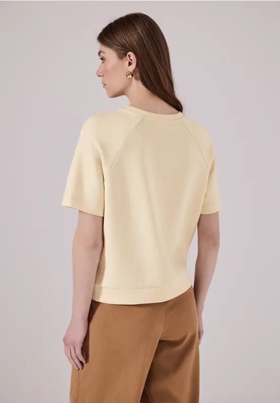 Raglan Shirt in zijde-look