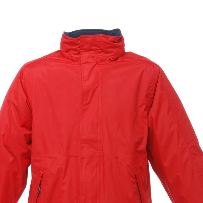 Regatta Dover Bomber Jacket voor volwassenen (Klassiek rood/navy)