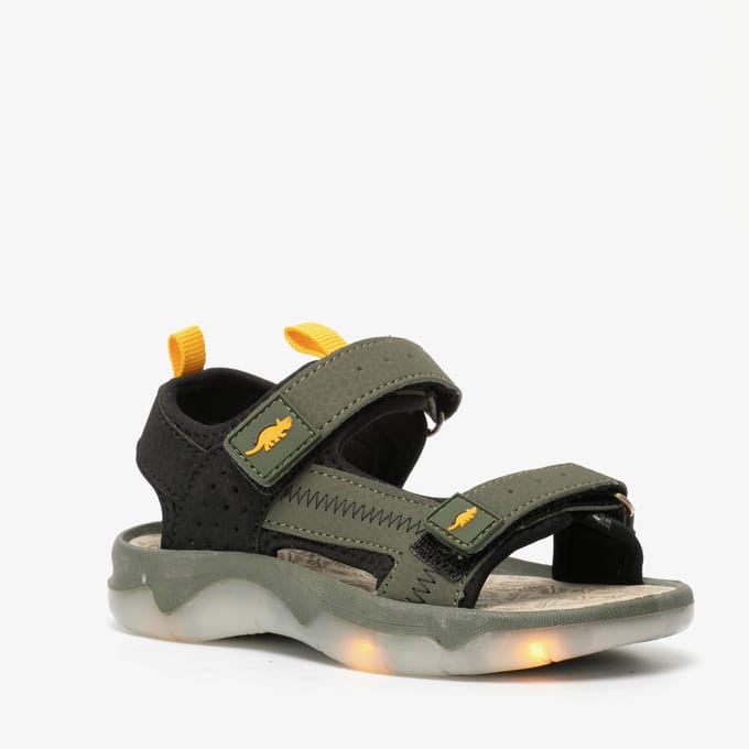 Blue Box jongens sandalen groen met lichtjes - Maat 26