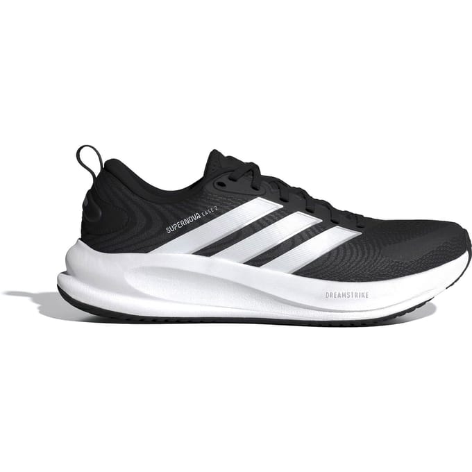 Adidas Supernova Ease 2 Sneakers Heren - Zwart - Maat 43 1/3 - Mesh/Synthetisch